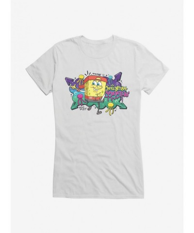 Limited-time Offer SpongeBob SquarePants Hip Hop Jellyfish Jammin' Girls T-Shirt $6.57 T-Shirts