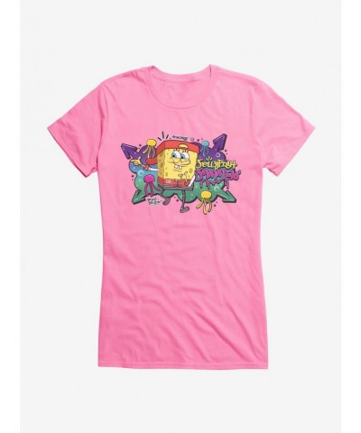 Limited-time Offer SpongeBob SquarePants Hip Hop Jellyfish Jammin' Girls T-Shirt $6.57 T-Shirts