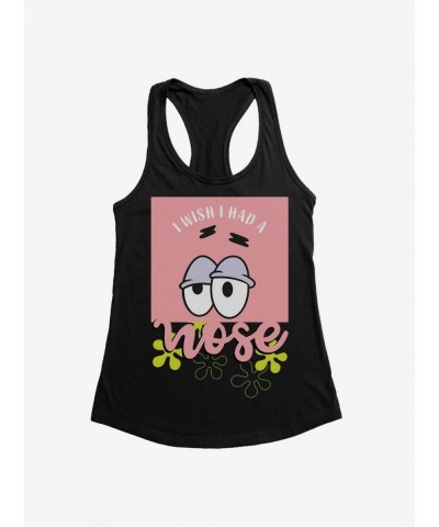 Sale Item SpongeBob SquarePants Patrick I Wish I Had A Nose Girls Tank $5.98 Tanks