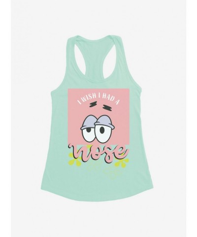 Sale Item SpongeBob SquarePants Patrick I Wish I Had A Nose Girls Tank $5.98 Tanks