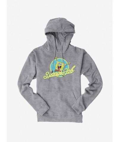 Value for Money SpongeBob SquarePants Neon Circle Logo Hoodie $17.96 Hoodies