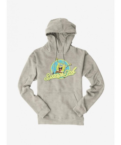 Value for Money SpongeBob SquarePants Neon Circle Logo Hoodie $17.96 Hoodies