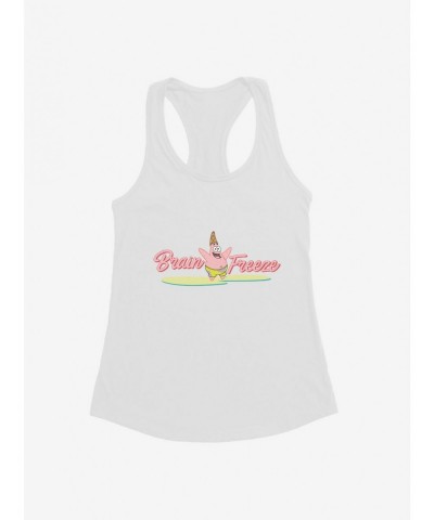 Big Sale SpongeBob SquarePants Happy Brain Freeze Girls Tank $9.16 Tanks