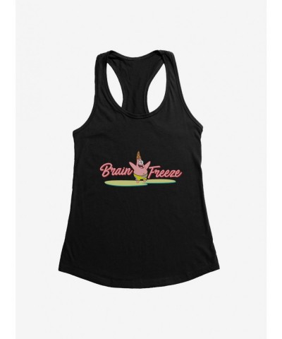 Big Sale SpongeBob SquarePants Happy Brain Freeze Girls Tank $9.16 Tanks