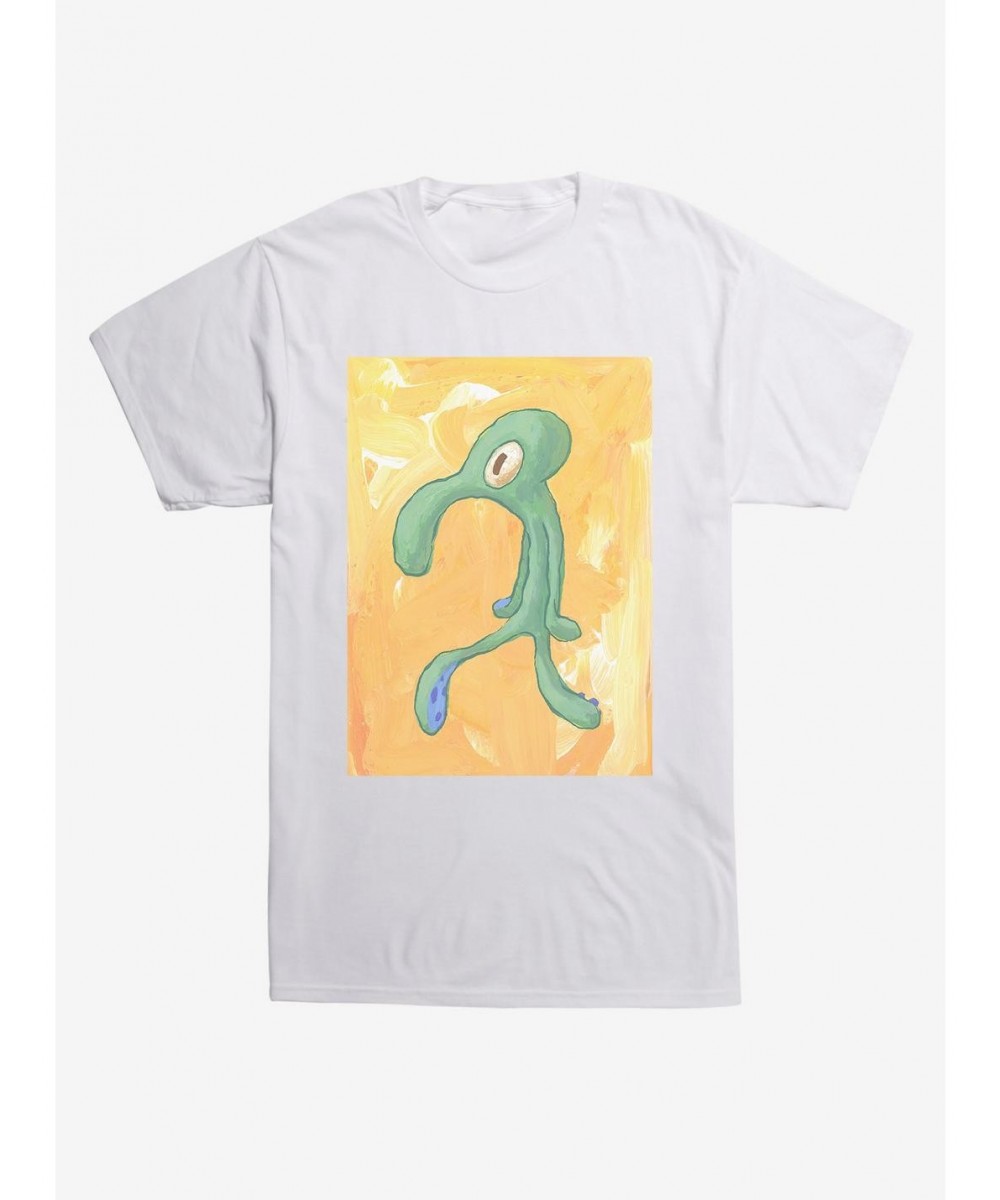 Exclusive SpongeBob SquarePants Squidward Art T-Shirt $6.12 T-Shirts