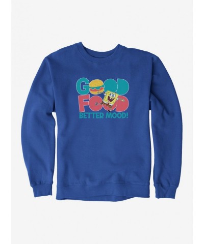 Value Item SpongeBob SquarePants Good Food Better Mood! Sweatshirt $9.45 Sweatshirts