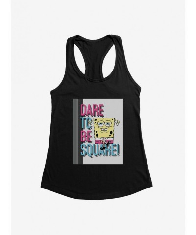 Absolute Discount SpongeBob SquarePants Dare To Be Square! Girls Tank $5.98 Tanks