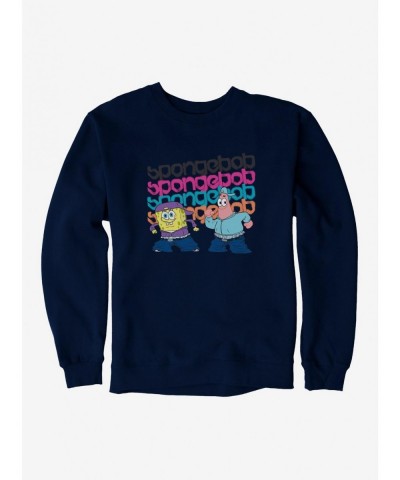 High Quality SpongeBob SquarePants Dance Crew SpongeBob Patrick Sweatshirt $14.17 Sweatshirts