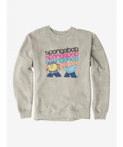 High Quality SpongeBob SquarePants Dance Crew SpongeBob Patrick Sweatshirt $14.17 Sweatshirts