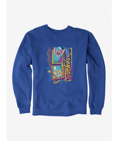 Unique SpongeBob SquarePants Touchdown SpongeBob Patrick Sweatshirt $13.58 Sweatshirts