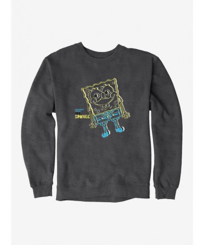 Cheap Sale SpongeBob SquarePants I'm A Sponge Sketch Sweatshirt $11.22 Sweatshirts