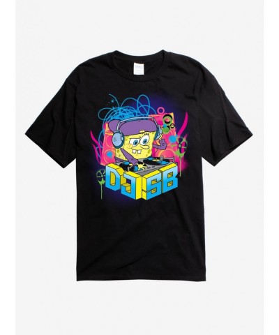 Bestselling SpongeBob SquarePants DJSB Party T-Shirt $9.18 T-Shirts