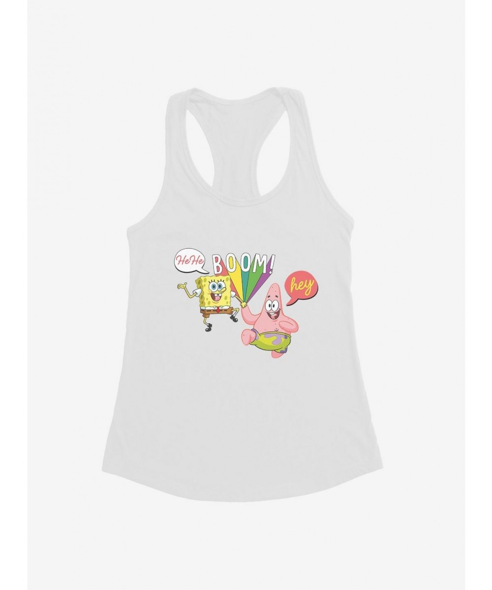 Limited-time Offer SpongeBob SquarePants Boom! Duo Girls Tank $6.97 Tanks