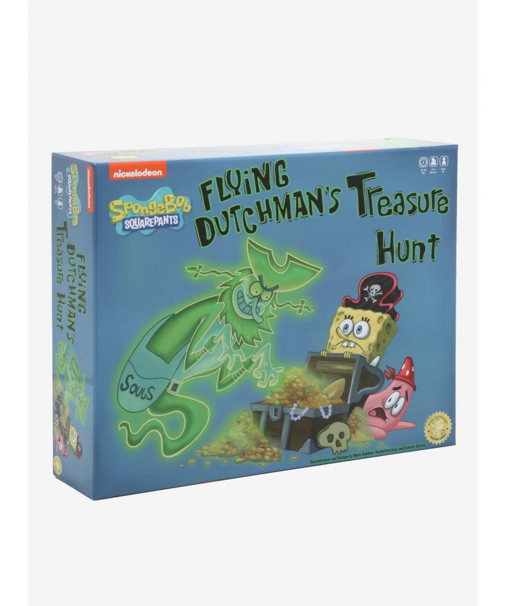 Discount SpongeBob SquarePants Flying Dutchman's Treasure Hunt Game $20.97 T-Shirts