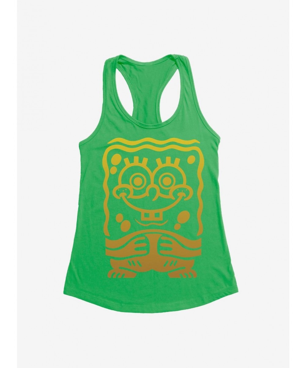 Exclusive Price SpongeBob SquarePants Tiki Head Girls Tank $8.17 Tanks