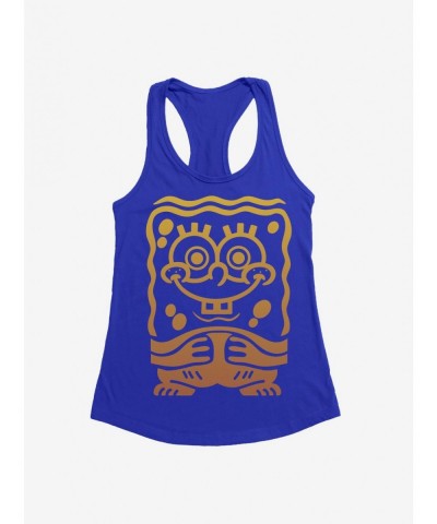 Exclusive Price SpongeBob SquarePants Tiki Head Girls Tank $8.17 Tanks