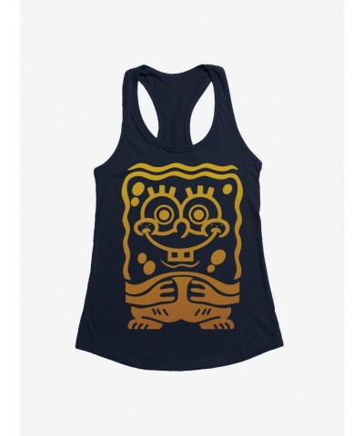 Exclusive Price SpongeBob SquarePants Tiki Head Girls Tank $8.17 Tanks