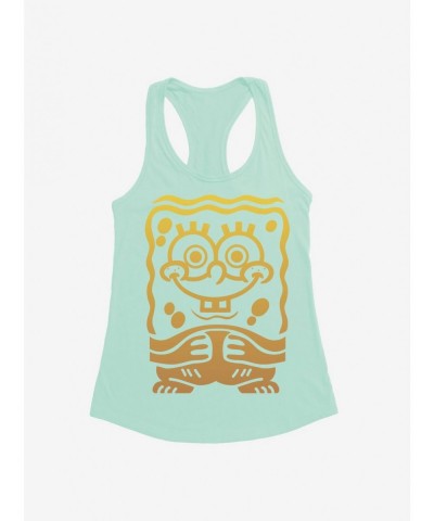 Exclusive Price SpongeBob SquarePants Tiki Head Girls Tank $8.17 Tanks