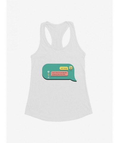 Huge Discount SpongeBob SquarePants Text Bubble Let's Hang Girls Tank $9.56 Tanks