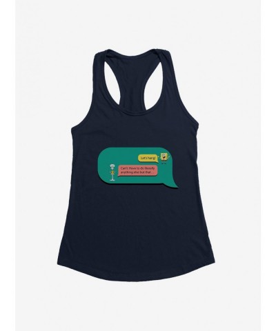 Huge Discount SpongeBob SquarePants Text Bubble Let's Hang Girls Tank $9.56 Tanks