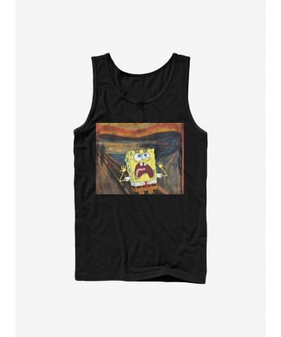 Crazy Deals Spongebob Squarepants Spongebob Scream Tank Top $9.36 Merchandises