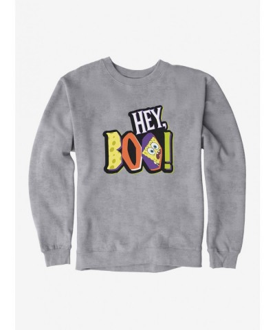 Hot Sale SpongeBob SquarePants Hey, Boo! Sweatshirt $9.45 Sweatshirts