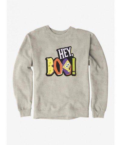 Hot Sale SpongeBob SquarePants Hey, Boo! Sweatshirt $9.45 Sweatshirts