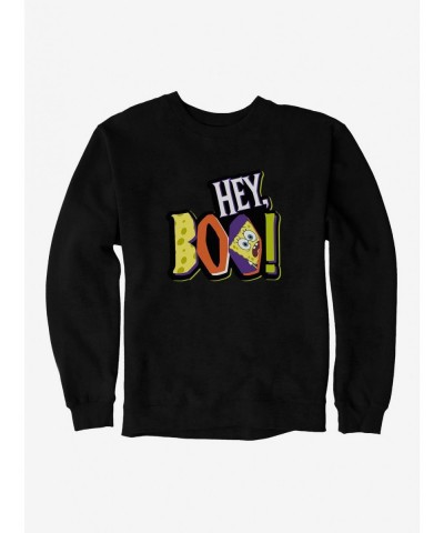 Hot Sale SpongeBob SquarePants Hey, Boo! Sweatshirt $9.45 Sweatshirts