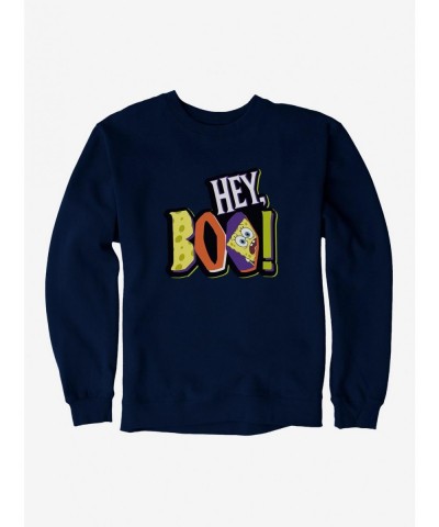 Hot Sale SpongeBob SquarePants Hey, Boo! Sweatshirt $9.45 Sweatshirts