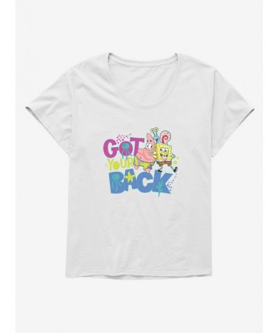 Value for Money SpongeBob SquarePants Got Your Back Girls T-Shirt Plus Size $10.29 T-Shirts