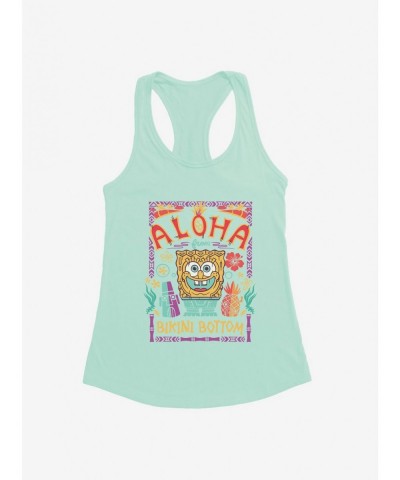 Wholesale SpongeBob SquarePants Tiki Bob Aloha Girls Tank $8.57 Tanks