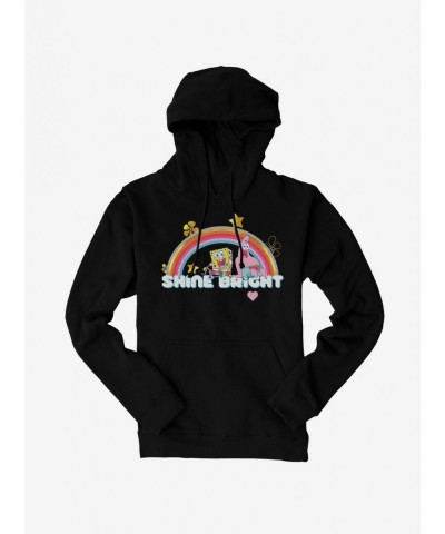 Discount Sale SpongeBob SquarePants Shine Bright Hoodie $14.01 Hoodies