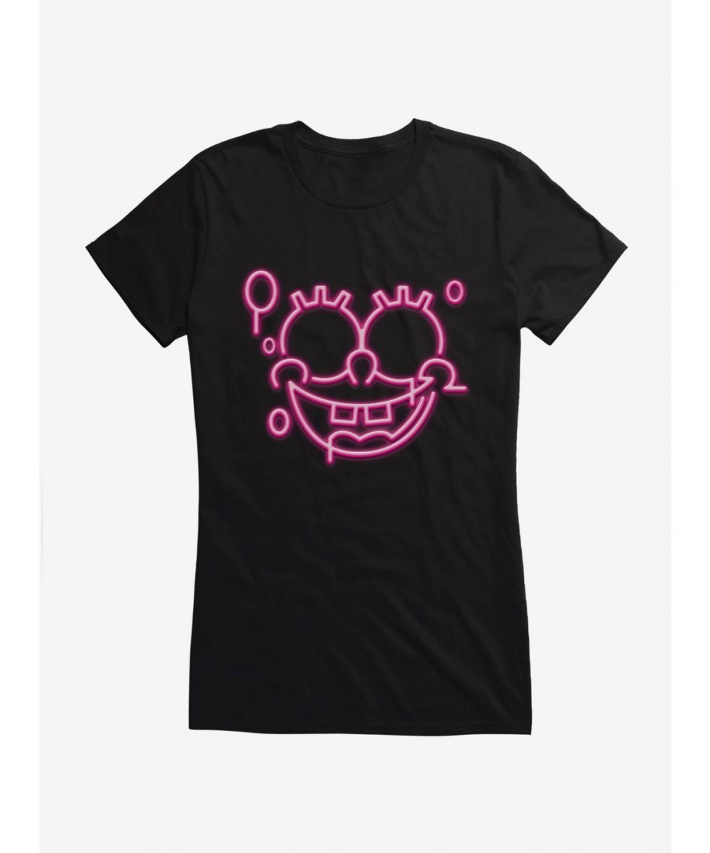 Sale Item SpongeBob SquarePants Neon Light SpongeBob Girls T-Shirt $8.76 T-Shirts