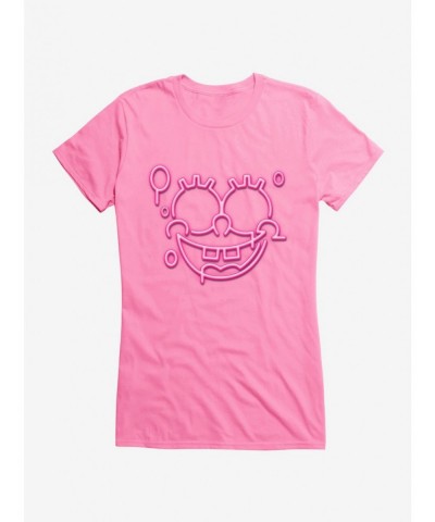 Sale Item SpongeBob SquarePants Neon Light SpongeBob Girls T-Shirt $8.76 T-Shirts