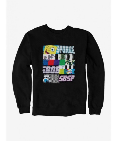 Sale Item SpongeBob SquarePants SBSP Television Screen Sweatshirt $10.92 Sweatshirts