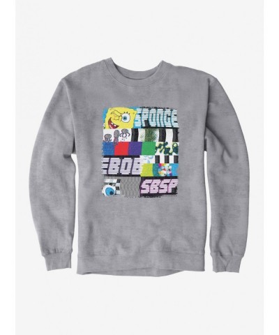 Sale Item SpongeBob SquarePants SBSP Television Screen Sweatshirt $10.92 Sweatshirts