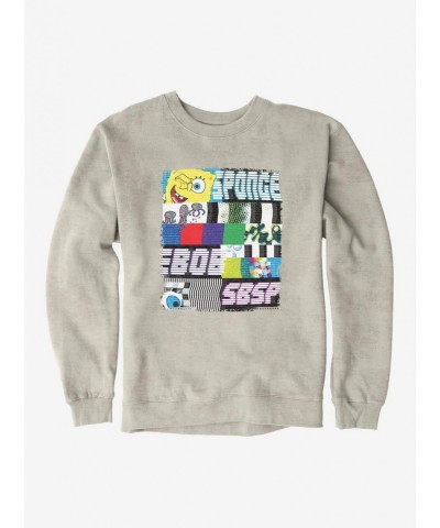 Sale Item SpongeBob SquarePants SBSP Television Screen Sweatshirt $10.92 Sweatshirts