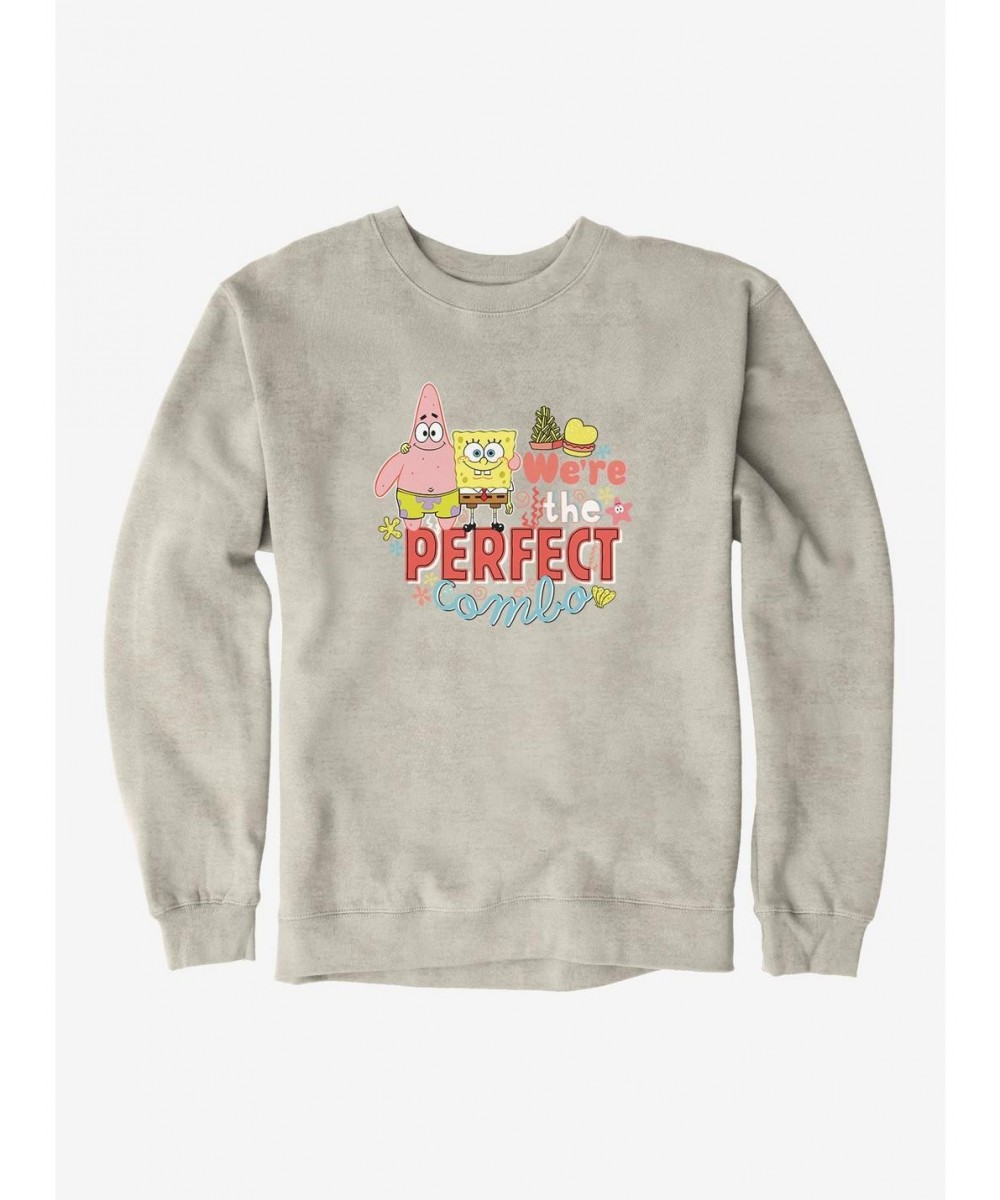 Huge Discount SpongeBob SquarePants We're The Perfect Combo Sweatshirt $14.76 Sweatshirts