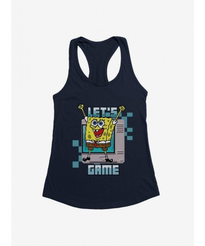 Pre-sale SpongeBob SquarePants Let's Game Girls Tank $5.98 Tanks