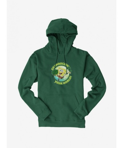 Exclusive SpongeBob SquarePants Shamrockin Your World Hoodie $12.21 Hoodies