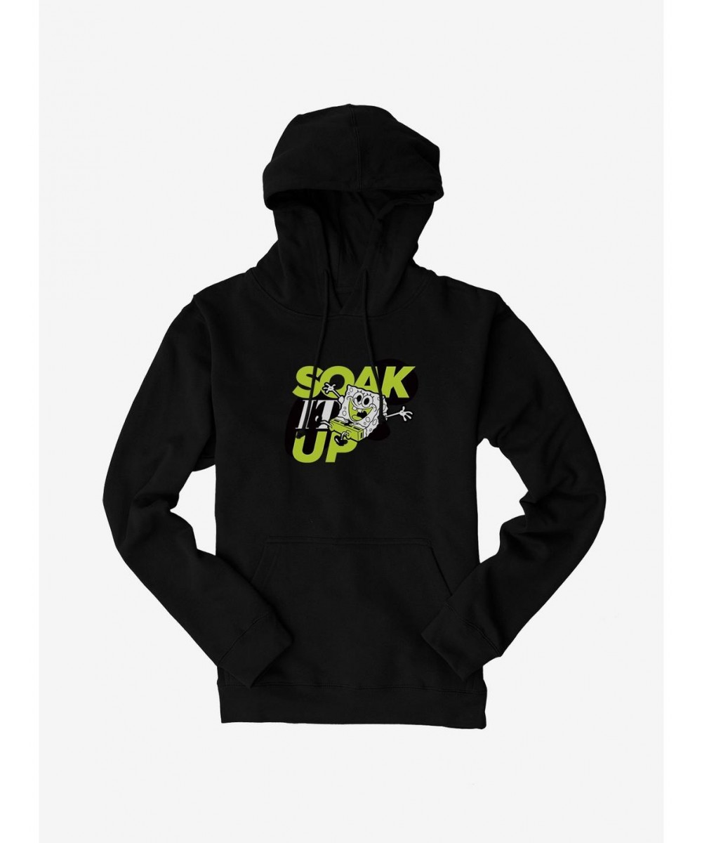 Big Sale SpongeBob SquarePants Soak It Up Hoodie $16.88 Hoodies