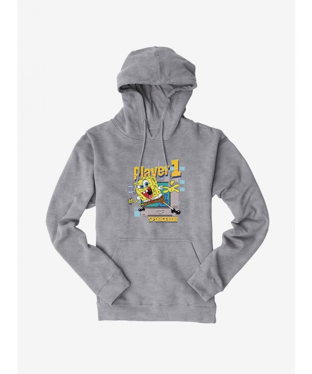 Exclusive Price SpongeBob SquarePants Player 1 SpongeBob Hoodie $17.60 Hoodies