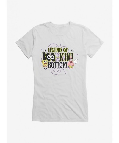 Cheap Sale SpongeBob SquarePants Legend Of Boo-Kini Bottom Girls T-Shirt $7.77 T-Shirts