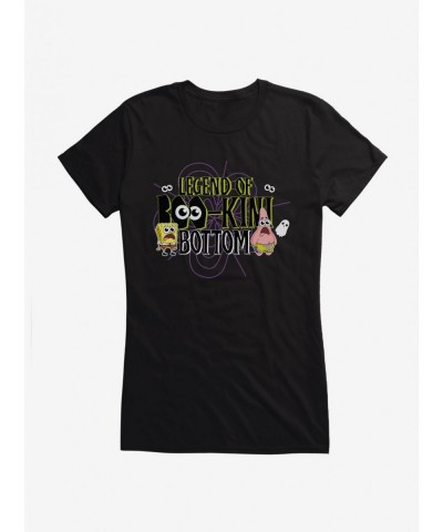 Cheap Sale SpongeBob SquarePants Legend Of Boo-Kini Bottom Girls T-Shirt $7.77 T-Shirts