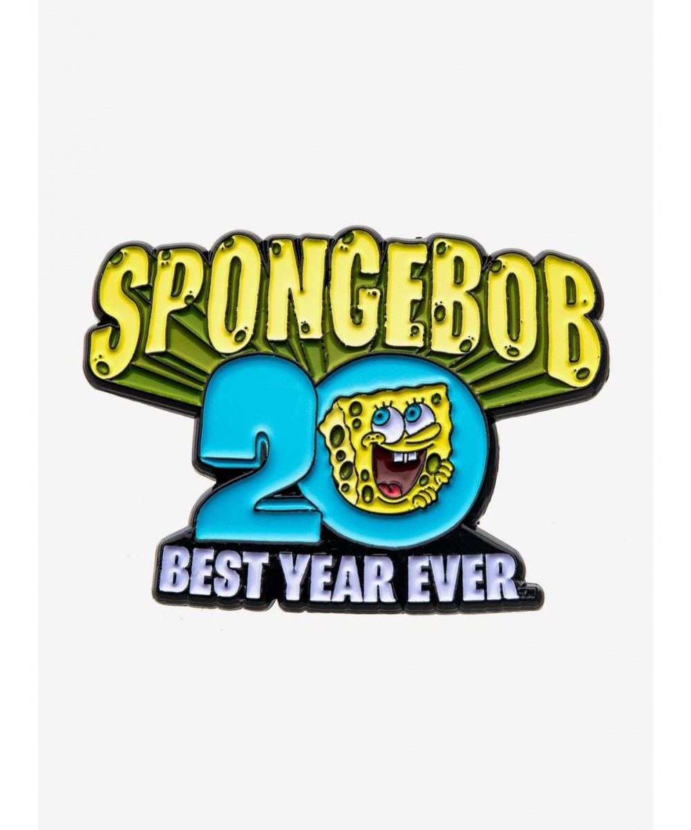 Big Sale Spongebob Squarepants 20th Pin $8.47 Pins