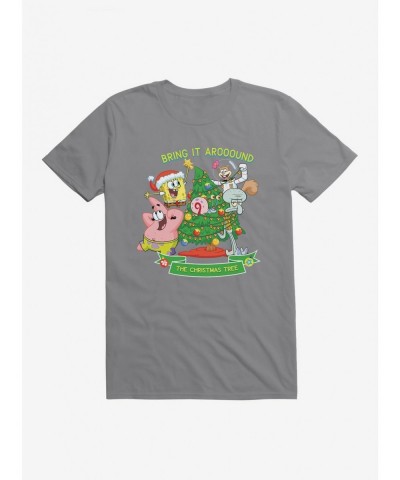 Value for Money SpongeBob SquarePants Around The Christmas Tree T-Shirt $8.99 T-Shirts