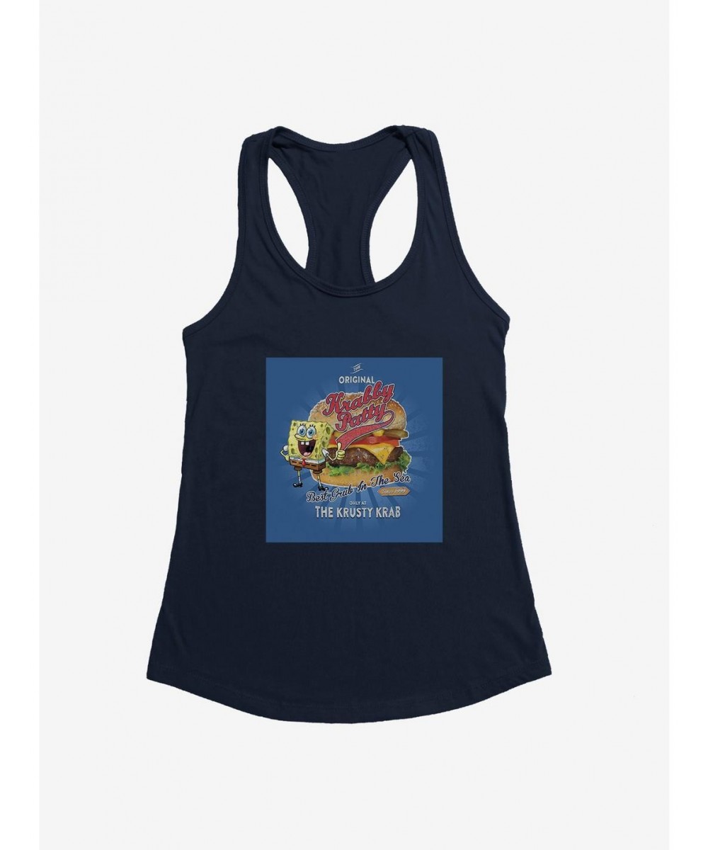 Exclusive SpongeBob SquarePants The Original Krabby Patty Girls Tank $7.37 Tanks