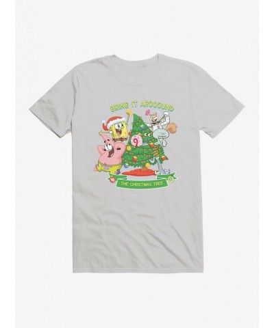 Value for Money SpongeBob SquarePants Around The Christmas Tree T-Shirt $8.99 T-Shirts