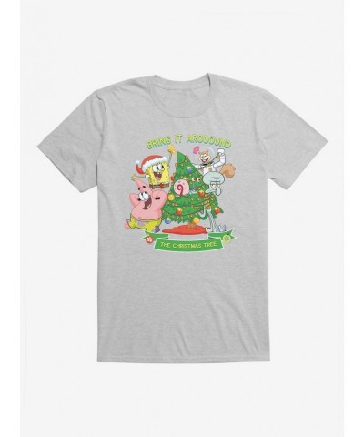 Value for Money SpongeBob SquarePants Around The Christmas Tree T-Shirt $8.99 T-Shirts