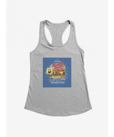 Exclusive SpongeBob SquarePants The Original Krabby Patty Girls Tank $7.37 Tanks